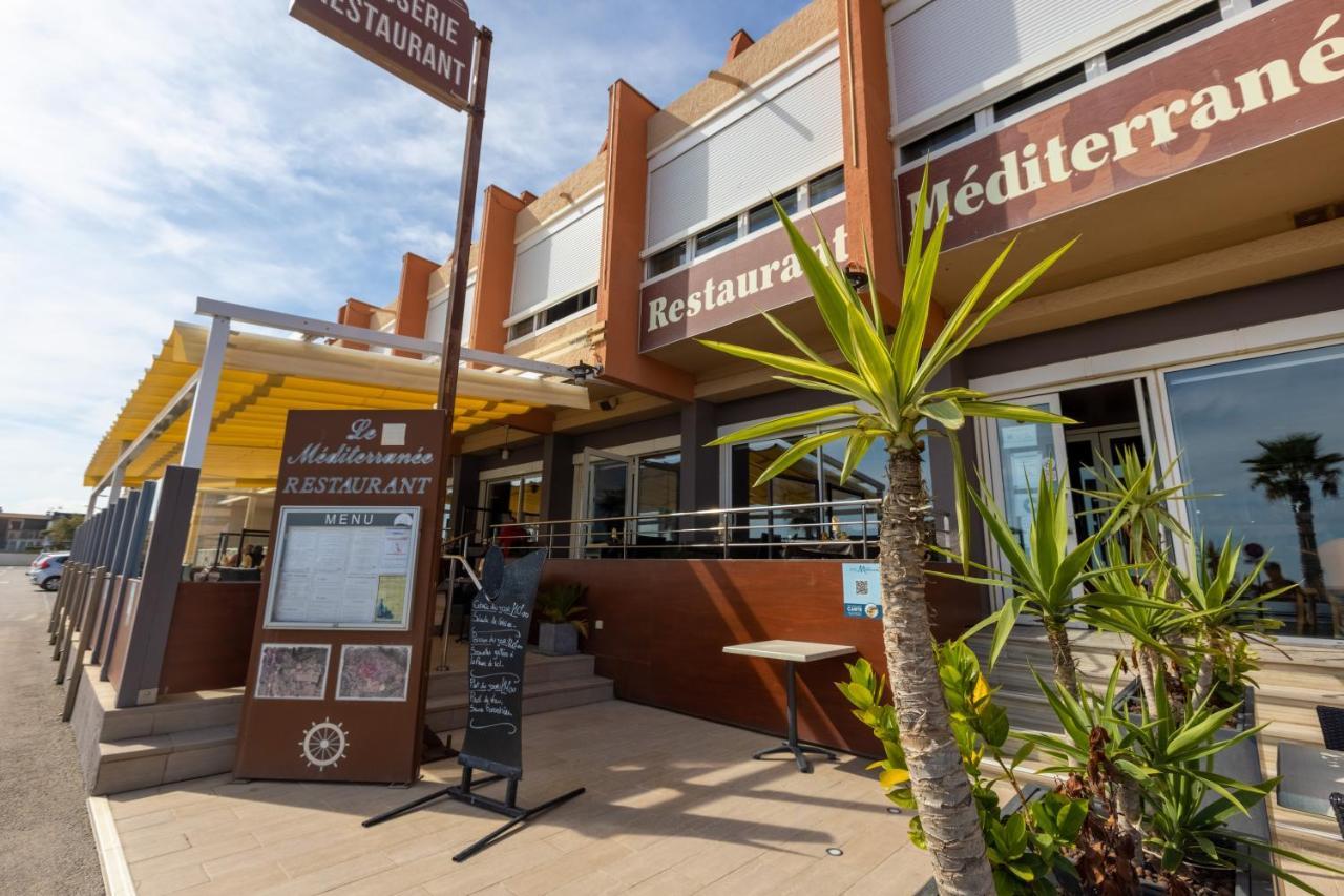 פור-א-נובל Logis Hotel & Restaurant Mediterranee מראה חיצוני תמונה